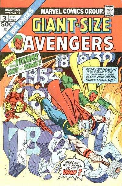 Giant-Size Avengers 1974 Series #3