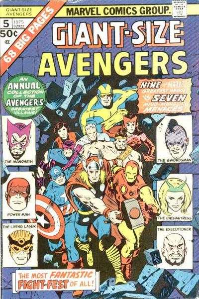 Giant-Size Avengers 1974 Series #5