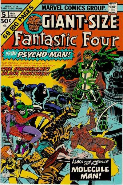 Giant-Size Fantastic Four 1974 Series #5