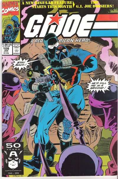 G.I. Joe: A Real American Hero 1982 Series #108