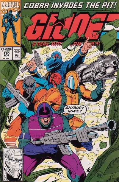 G.I. Joe: A Real American Hero 1982 Series #130