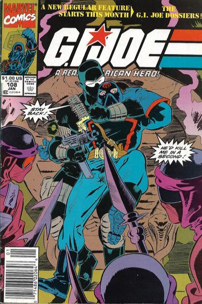 G.I. Joe: A Real American Hero 1982 Series #108