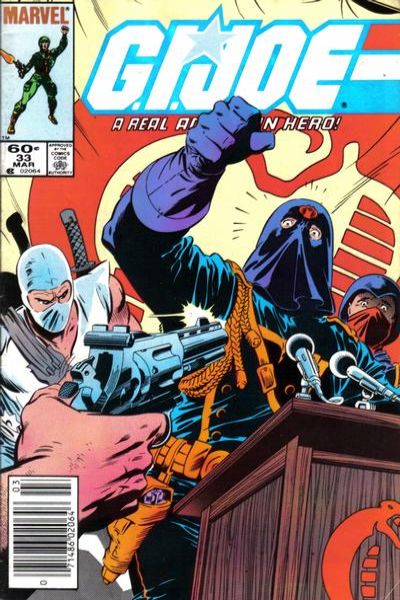G.I. Joe: A Real American Hero 1982 Series #33