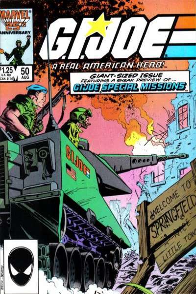 G.I. Joe: A Real American Hero 1982 Series #50