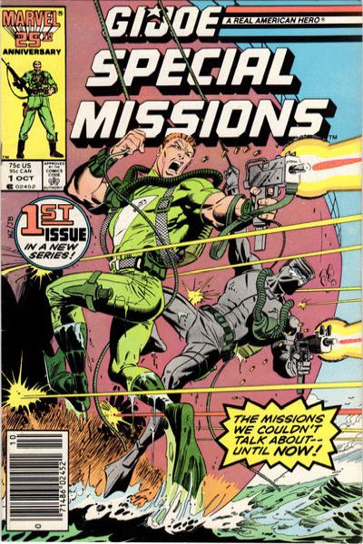 G.I. Joe Special Missions 1986 Series #1