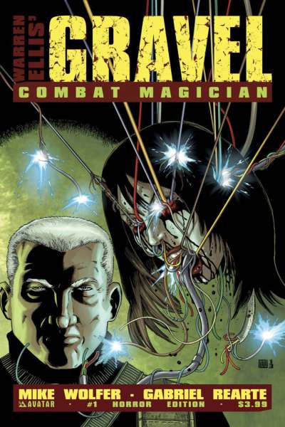 Gravel: Combat Magician Horror Variant #1