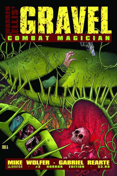 Gravel: Combat Magician Horror Variant #2