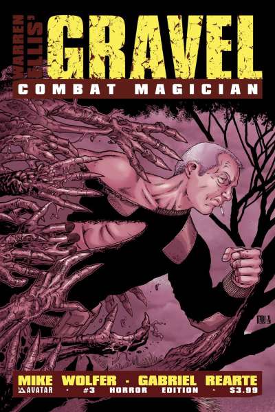 Gravel: Combat Magician Horror Variant #3