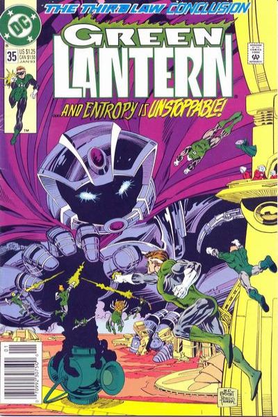 Green Lantern 1990 Series #35