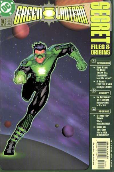 Green Lantern 1990 Series Secret Files & Origins #3