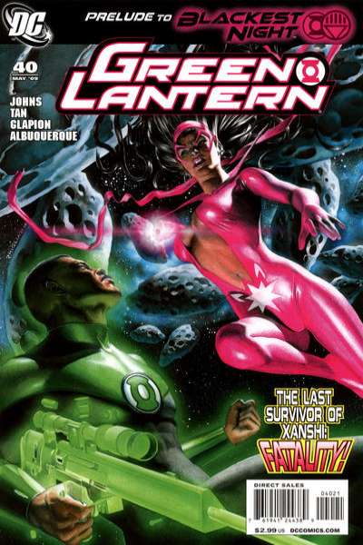 Green Lantern 2005 Series Migliari cover #40