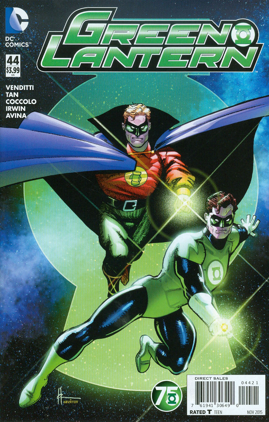 Green Lantern 2011 Series #44