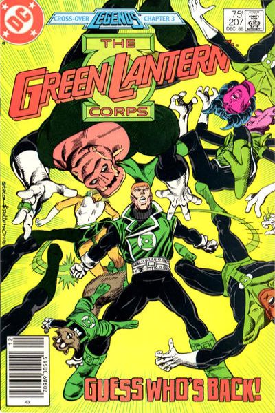 Green Lantern Corps 1986 Series #207