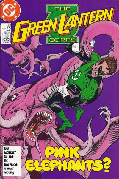 Green Lantern Corps 1986 Series #211