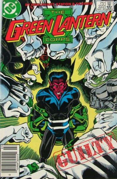Green Lantern Corps 1986 Series #222