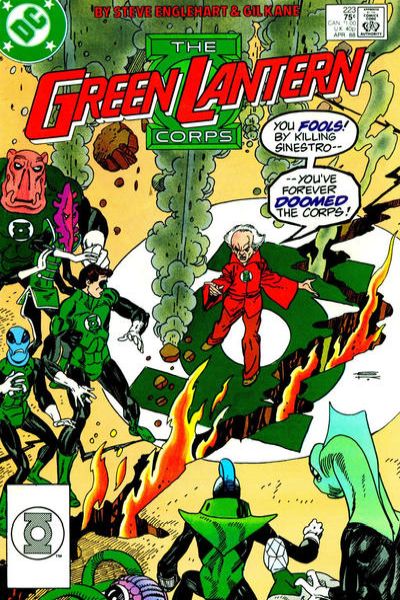 Green Lantern Corps 1986 Series #223