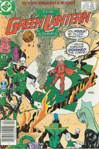 Green Lantern Corps 1986 Series #223