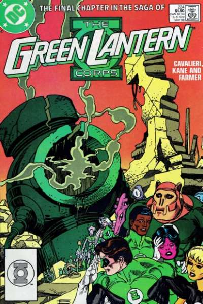 Green Lantern Corps 1986 Series #224
