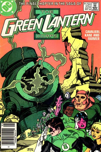 Green Lantern Corps 1986 Series #224
