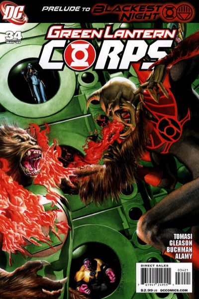 Green Lantern Corps 2006 Series #34