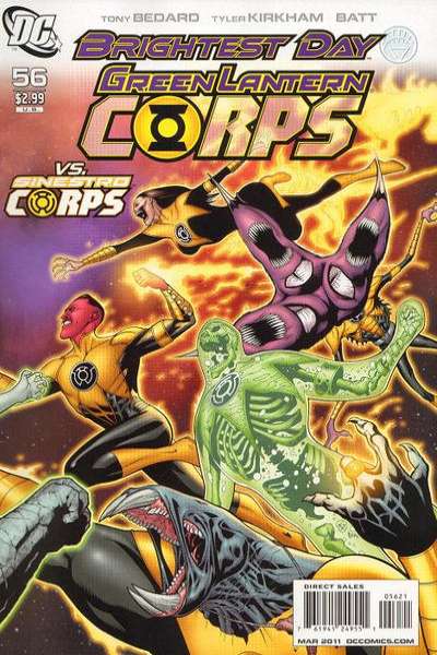 Green Lantern Corps 2006 Series #56