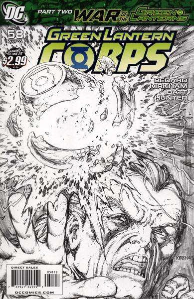 Green Lantern Corps 2006 Series #58