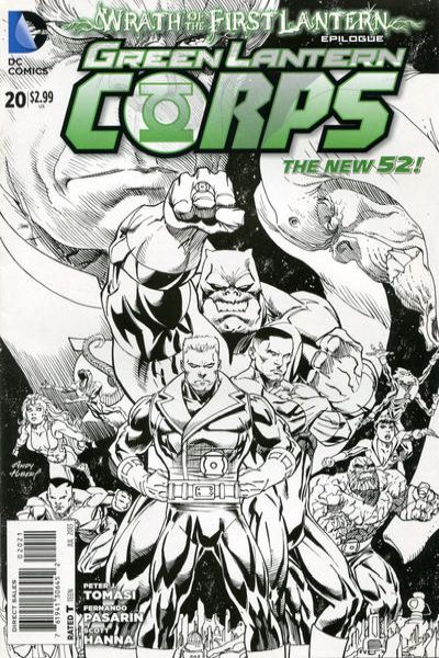 Green Lantern Corps 2011 Series #19