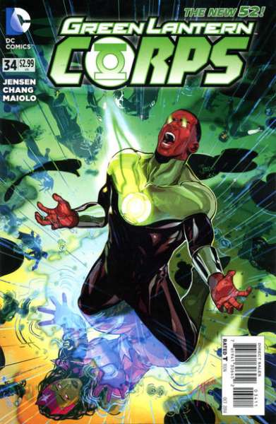 Green Lantern Corps 2011 Series #34
