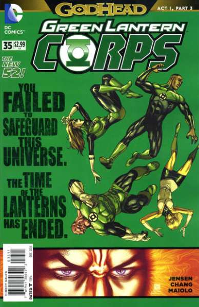 Green Lantern Corps 2011 Series #35