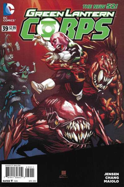 Green Lantern Corps 2011 Series #39