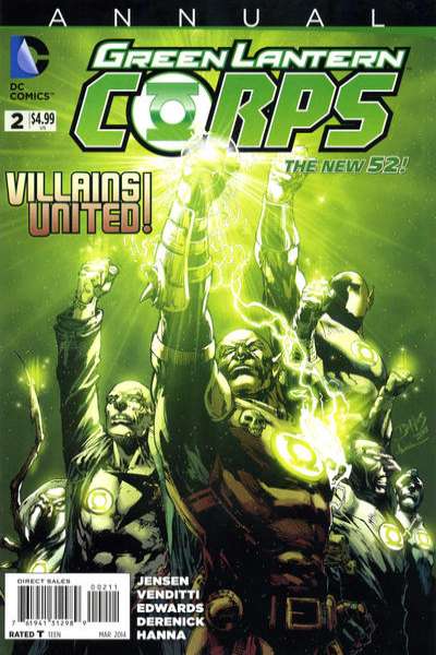 Green Lantern Corps 2011 Series Annual #2