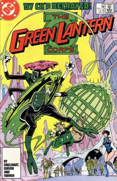 Green Lantern Corps 1986 Series #214