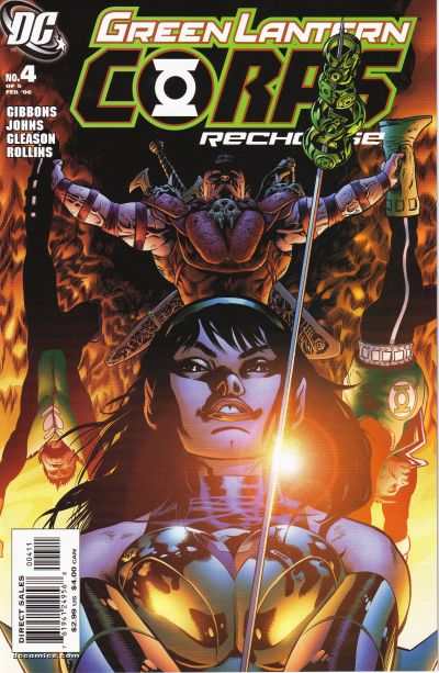 Green Lantern Corps: Recharge #4