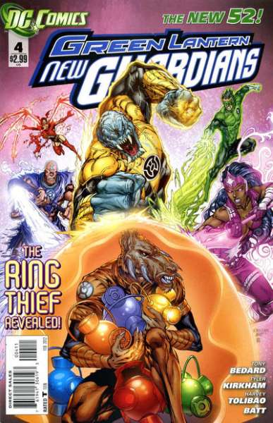 Green Lantern: New Guardians #4