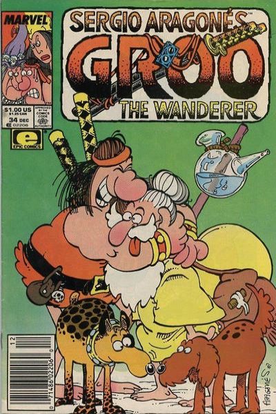Groo the Wanderer 1985 Series #34