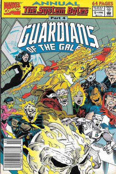 Guardians of the Galaxy 1990 Series Annual #2