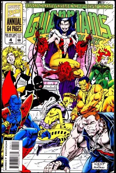 Guardians of the Galaxy 1990 Series Annual #4