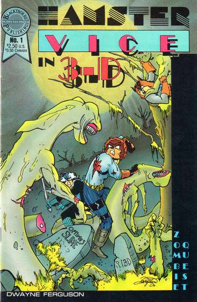 Hamster Vice 1986 Series In 3-D #1