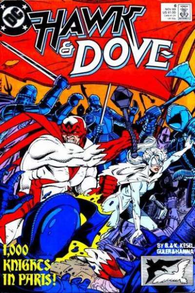 Hawk and Dove 1989 Series #6