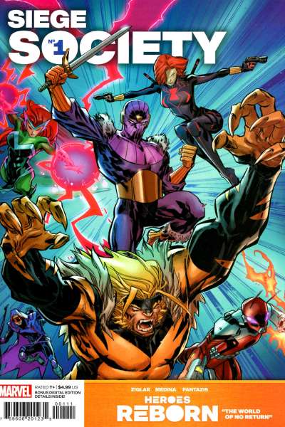Heroes Reborn: Siege Society #1