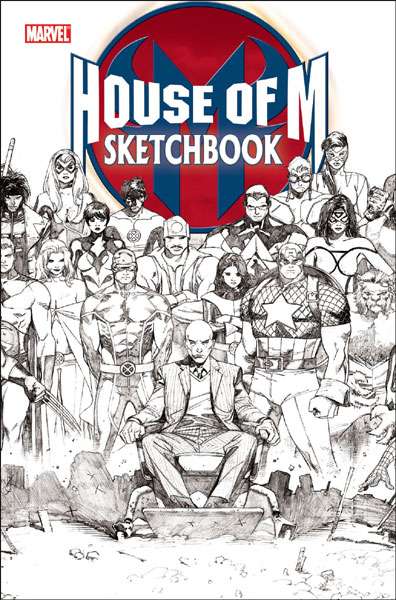 House of M 2005 Series Sketchbook #1