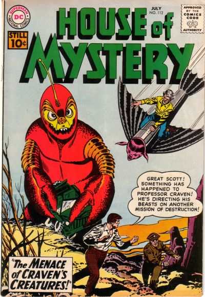 House of Mystery 1951 Series #112