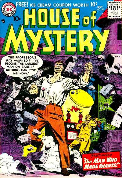 House of Mystery 1951 Series #67