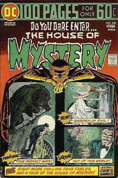 House of Mystery 1951 Series #226