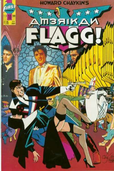 Howard Chaykin's American Flagg #10