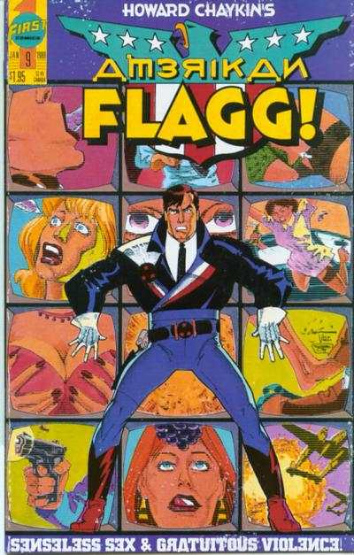 Howard Chaykin's American Flagg #9