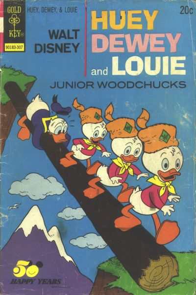 Huey Dewey and Louie Junior Woodchucks #21