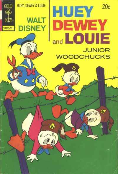 Huey Dewey and Louie Junior Woodchucks #23