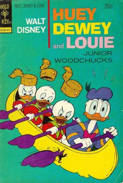 Huey Dewey and Louie Junior Woodchucks #24