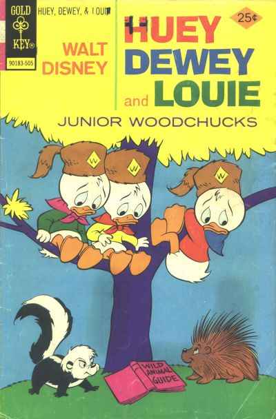 Huey Dewey and Louie Junior Woodchucks #32